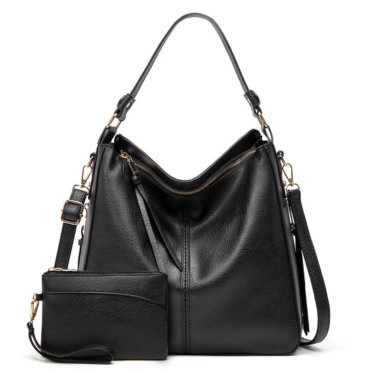 š„Vendita limitataļøāš„ Borsa tote antifurto in pelle Hobo di lusso+Portafoglio