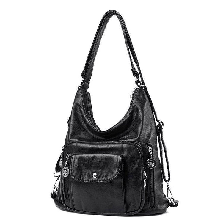 🔥Vendita limitata️🔥Borsa a tracolla vintage in tinta unita e alla moda