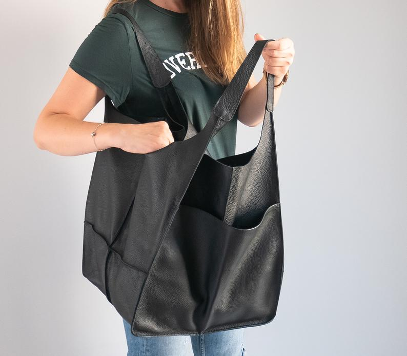 🔥Vendita limitata️🔥Borsa in pelle di grande capacità