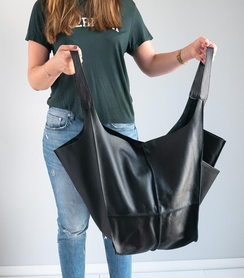 🔥Vendita limitata️🔥Borsa in pelle di grande capacità
